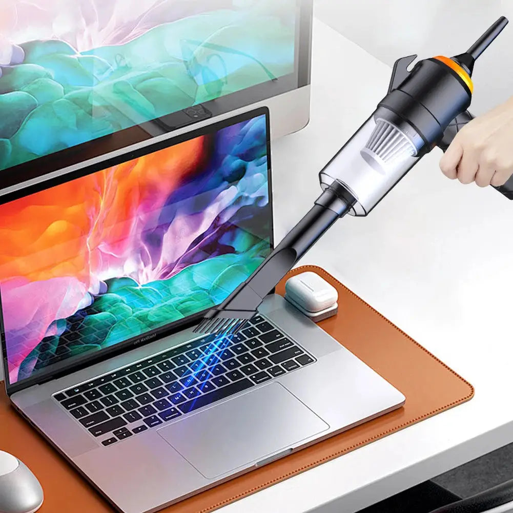 6 In 1 Blowing Suction Car Cleaner Type-C Rechargeable Electric Powerful Cleaner Multifunctional for Car Home Keyboard Cleaning from PriceLows™