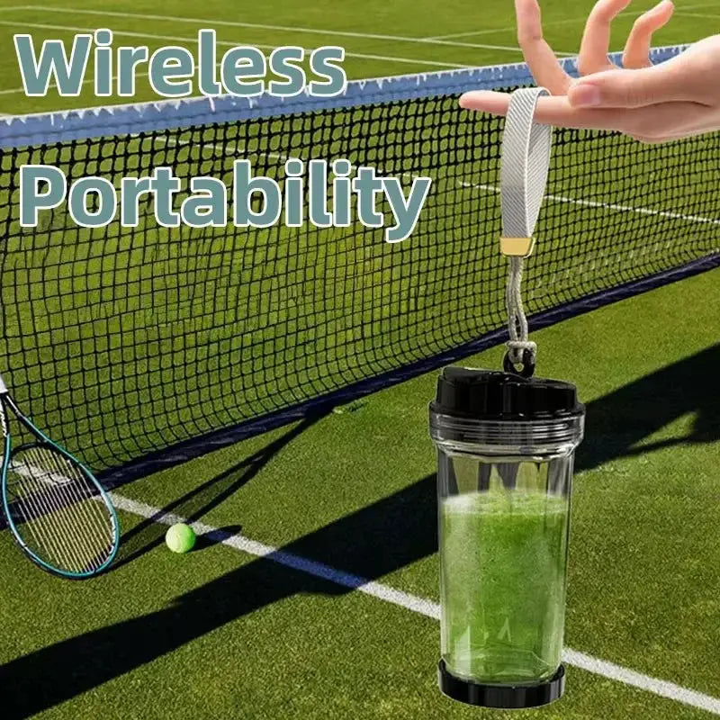500ml Wireless Portable Juicer,USB Rechargeable Intelligent Juice Cup,Small Kitchen Blenders,Camping Mixer Ice Crusher,Healthy from PriceLows™