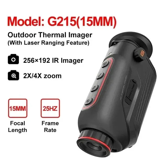 Thermal Imaging Monocular 15mm Focal Lens 256x192 Infrared Night Vision Telescope Thermal Scopes for Outdoor from PriceLows™