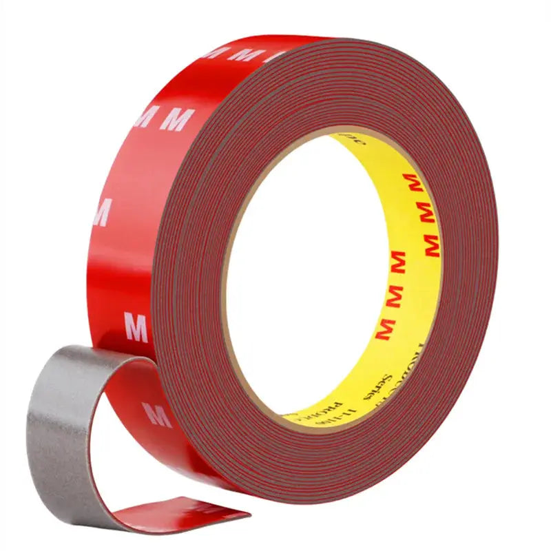 Double Sided Tape | 300cm Acrylic Foam | High Temp Rated | Gray Roll