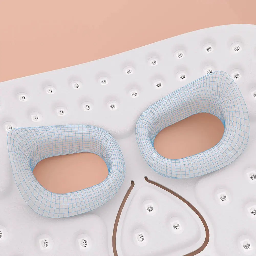 Hello Face M500S Ultra-light LED Red Light Therapy Photon Mask Near-Infrared Light Therapy Facial Mask Professional Face Care from PriceLows™
