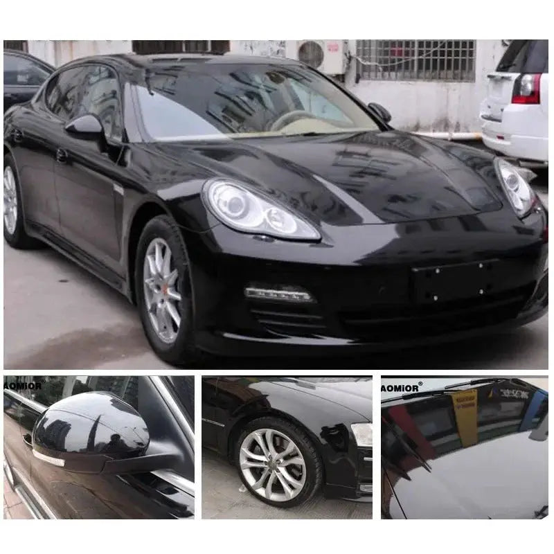 Gloss Black Car Body Film Vinyl Wrap Decals Self Adhesive Sticker Motorcycles Bike Auto Skin Color Changing Films 150*50cm from PriceLows™