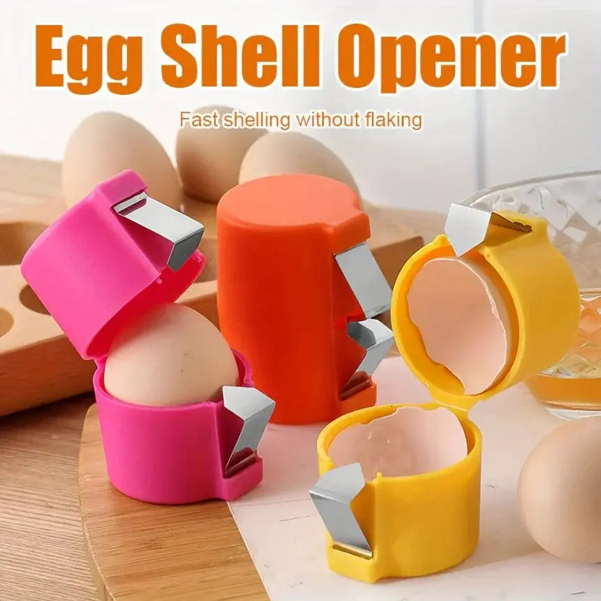 Plastic Egg Shell Opener Professional Manual Eggs Breaker Non-Stick Hand Eggshell Separator Multifunctional Kitchen Baking Tool from PriceLows™
