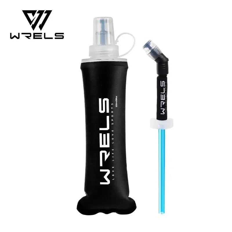 WRELS Portable Sports Soft Flask BPA-Free Running Cycling Water Bottle Outdoor Sports Marathon Folding Collapsible Water Bottle from PriceLows™