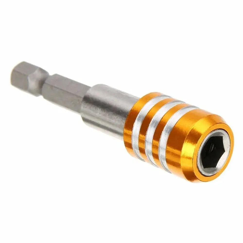1/4 Hex Shank Quick Release Electric Drill Adapter No Magnetic Screwdriver Bit Holder 60mm Power Tool Accessories from PriceLows™