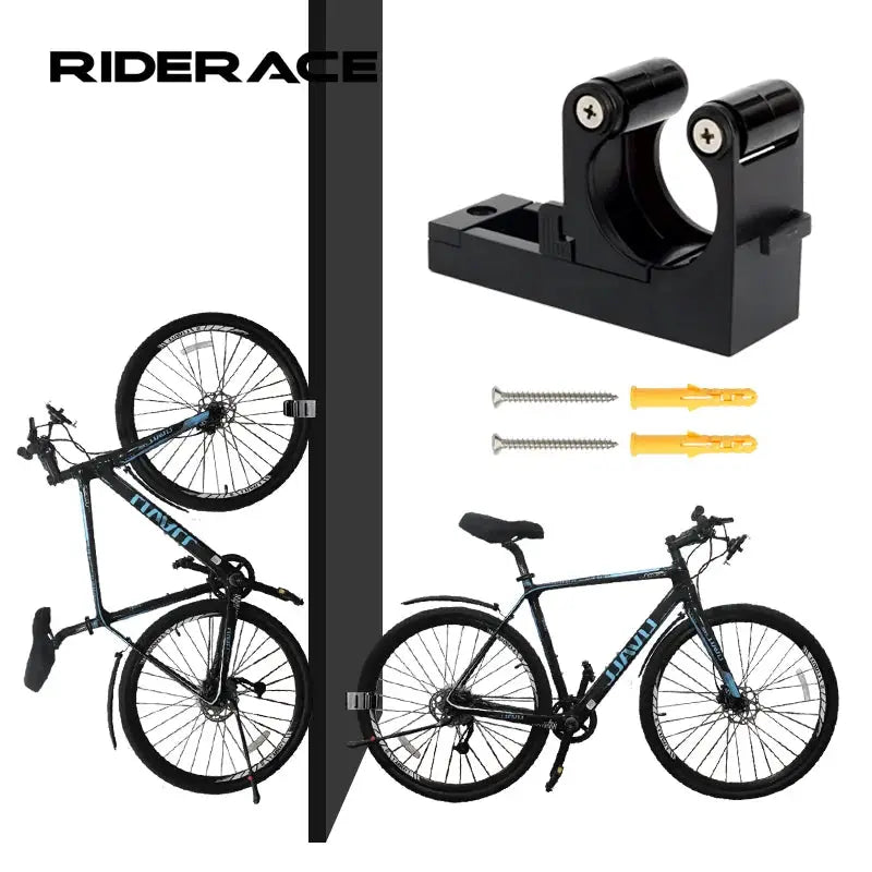 Bicycle Parking Rack Buckle Adjustable MTB Road Bike Wall Holder Hanger For Cycling Display Stand Indoor Fits1.0-2.8 inches Tube from PriceLows™