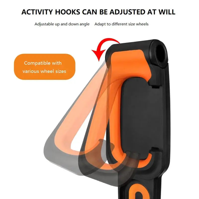 1PC Bicycle Wall Mount Rack Mtb Road Bike Storage Fixed Hanging Hook Bike Support Stand Bracket Holder Cycling Parking Buckle from PriceLows™