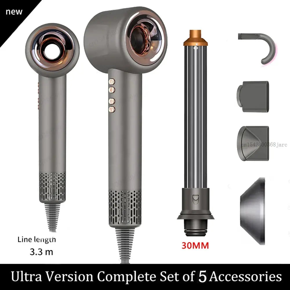 Leafless Hair Dryer | Negative Ion | Brushless Motor | Thermostatic Control