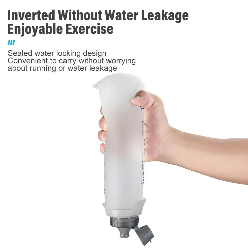 1L Folding Water Bottle TPU BPA-Free Collapsible Soft Flask Outdoor Sport Hiking Camping Running Portable Soft Water Bottle from PriceLows™
