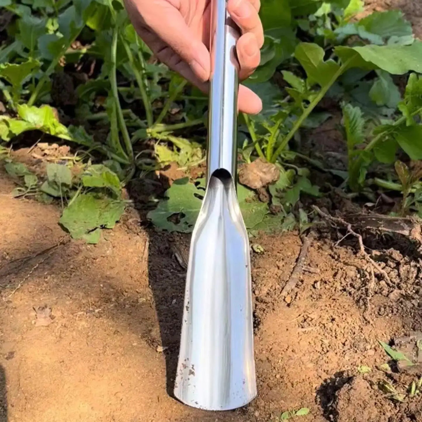 Soil Scoop Stainless Steel Garden Planting Digging Tool Set with Soil Sieve for Edging Weeding Outdoor Greenhouse Landscaping from PriceLows™