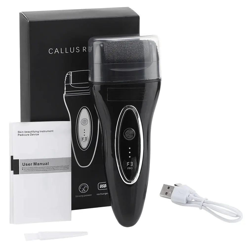 Electric Foot Grinder with Digital Display Rechargeable Callus Remover IPX4 Portable Foot File Heel Dead Skin Callu Removal Tool from PriceLows™