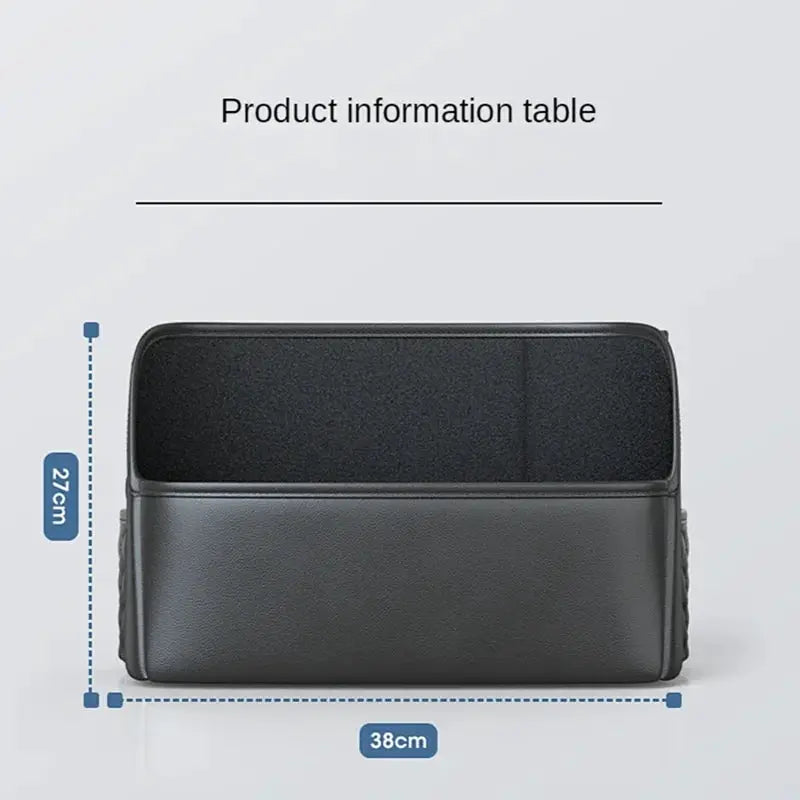 Leather Car Seat Middle Hanger Storage Bag Luxury Auto Handbag Holder Between Seats Tissue Water Cup Pockets Stowing Tidying from PriceLows™