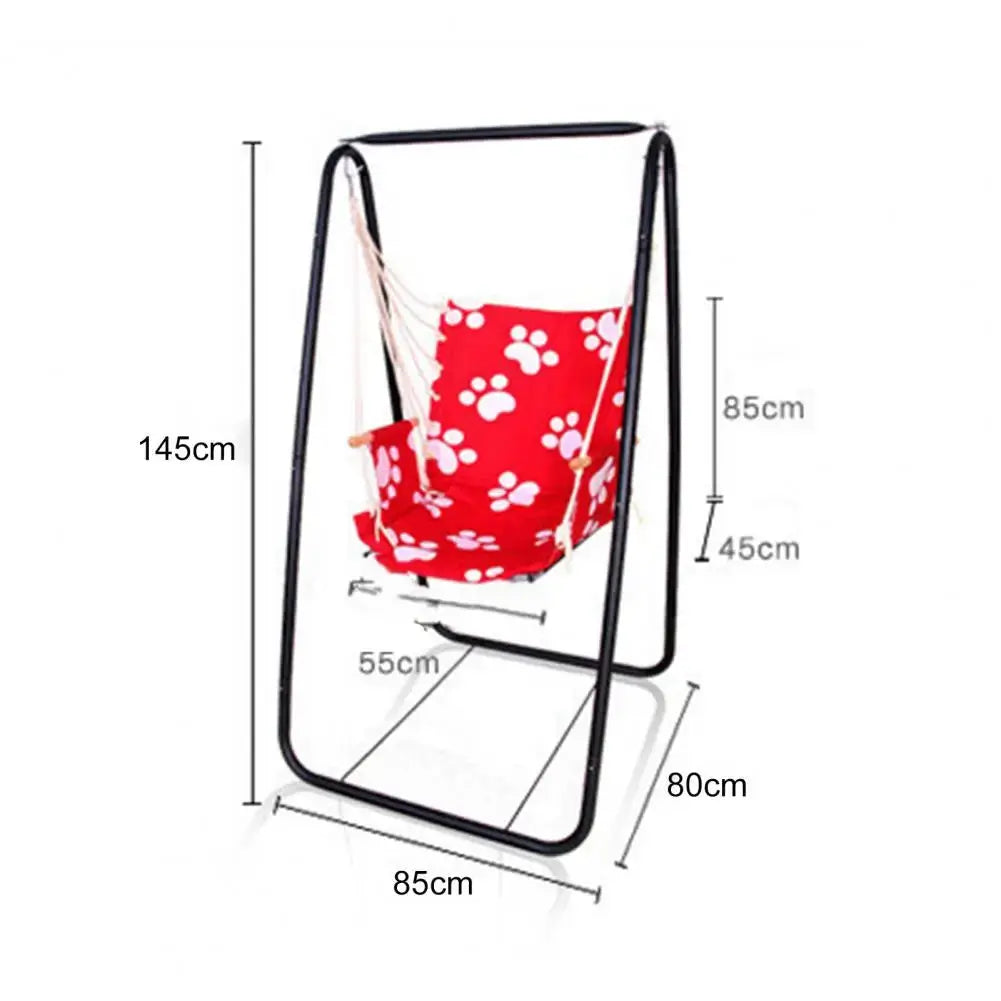A-Frame Heavy-Duty Anti-Deformation Hammock Chair Stand | Metal Support Rack for Strong Load Bearing | Outdoor Swing Seat from PriceLows™