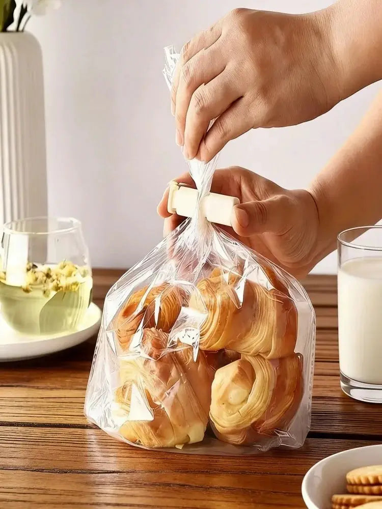 3pcs Heavy Duty Bread Sealing Clips Airtight Food Bag Clamps Reusable for Kitchen Snack Bread Coffee Cereal Storage Fresh Keepin from PriceLows™