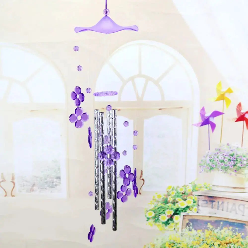 Creative Dolphin Love Wind Chimes Hanging Pendant Ornament Handmade Crafts Gift Indoor Outdoor Garden Decor from PriceLows™