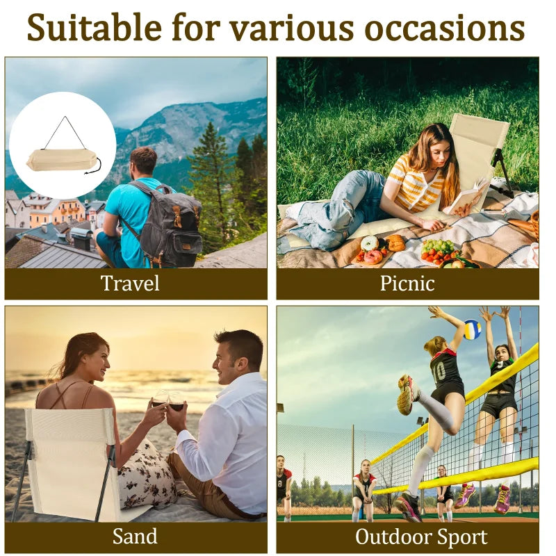 Camping Chair | Foldable | Backrest | One Size Portable