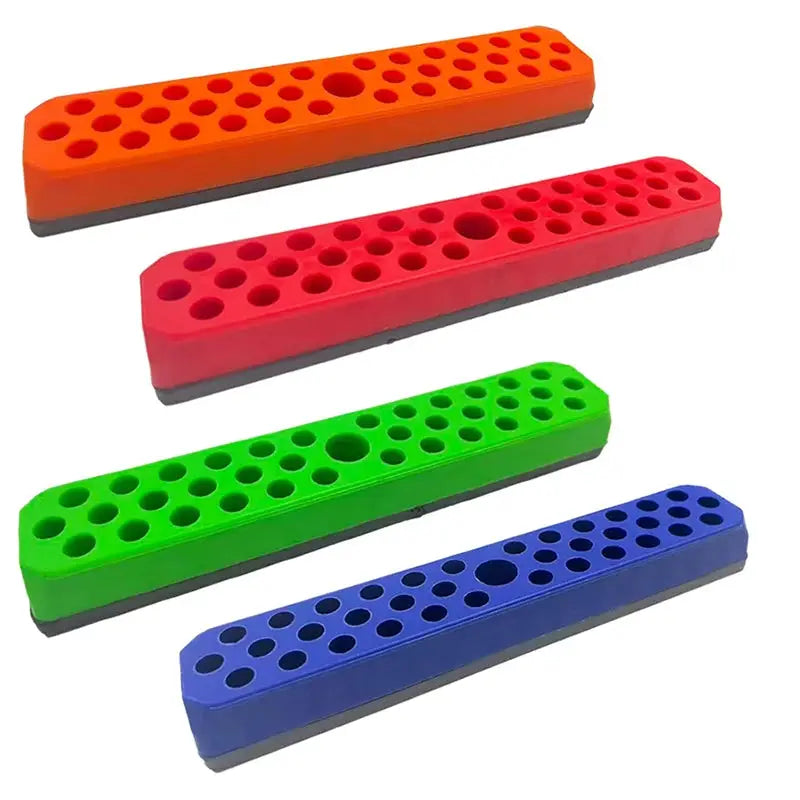 43 Holes Magnetic Hex Bit Holder Organizer For 1/4inch Screwdriver Bit Storage Organizer Toolboxes Drill Bit Storage BoxHot from PriceLows™