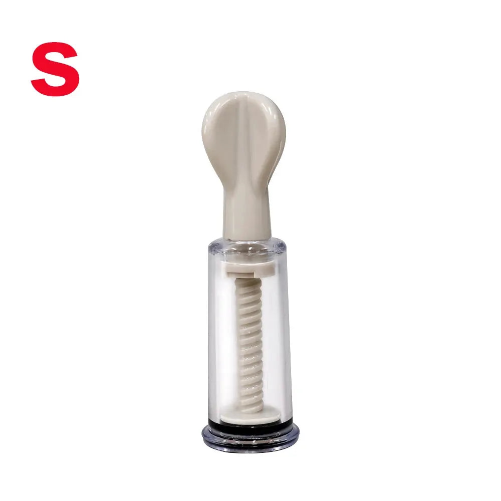 Manual Rotating Cupping Massager | Vacuum Suction | Nipple Enhancer | Anti Cellulite Tool