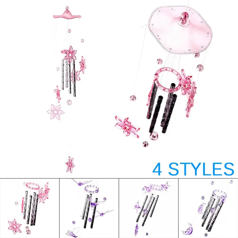 Gifts Wind Chimes Creative Garden Bells Hanging Décor Metal Tubes Diy 45cm Windchime Ornament High Quality New from PriceLows™
