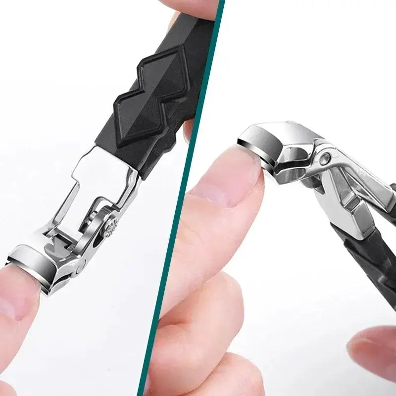 Toenail Clippers | Stainless Steel | Wide Jaw | Angled Head