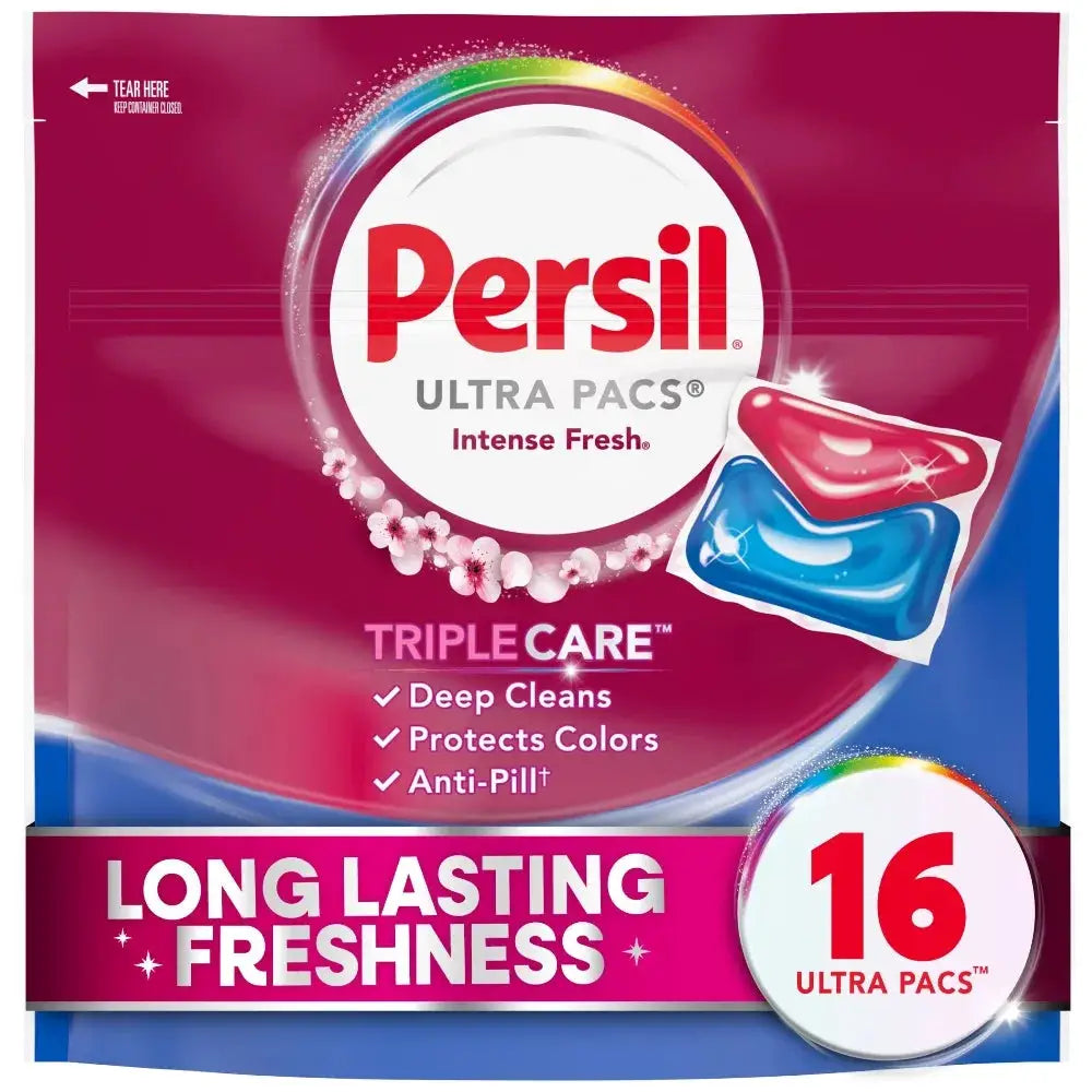 Laundry Detergent Pods | Deep Clean | Intense Fresh Scent | 16 Count