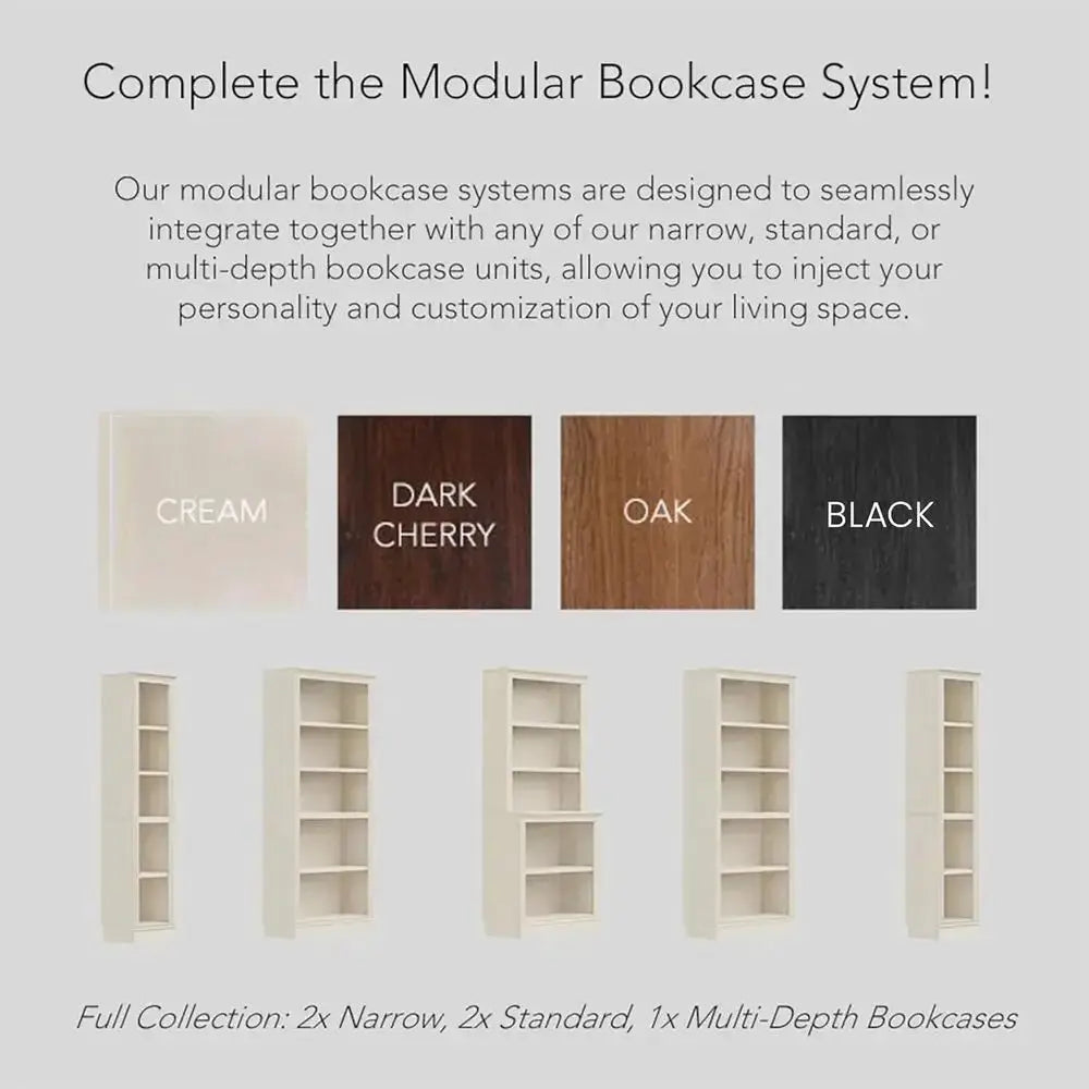 5-Tier Tall Adjustable Shelving Unit for Home Office, Living Room, or Bedroom Storage from PriceLows™