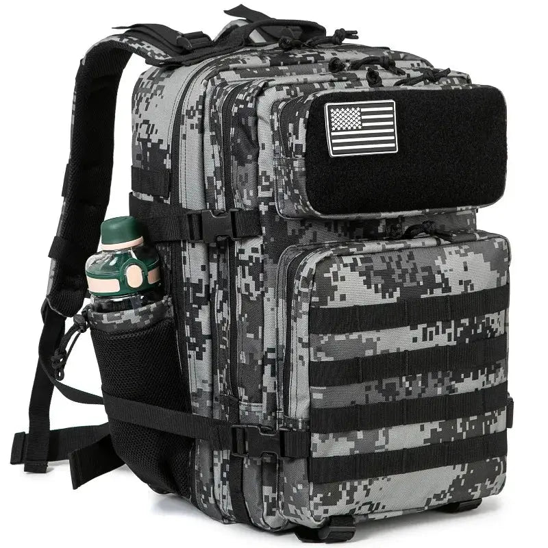 Tactical Backpack | 45L Capacity | MOLLE System | Adjustable Straps