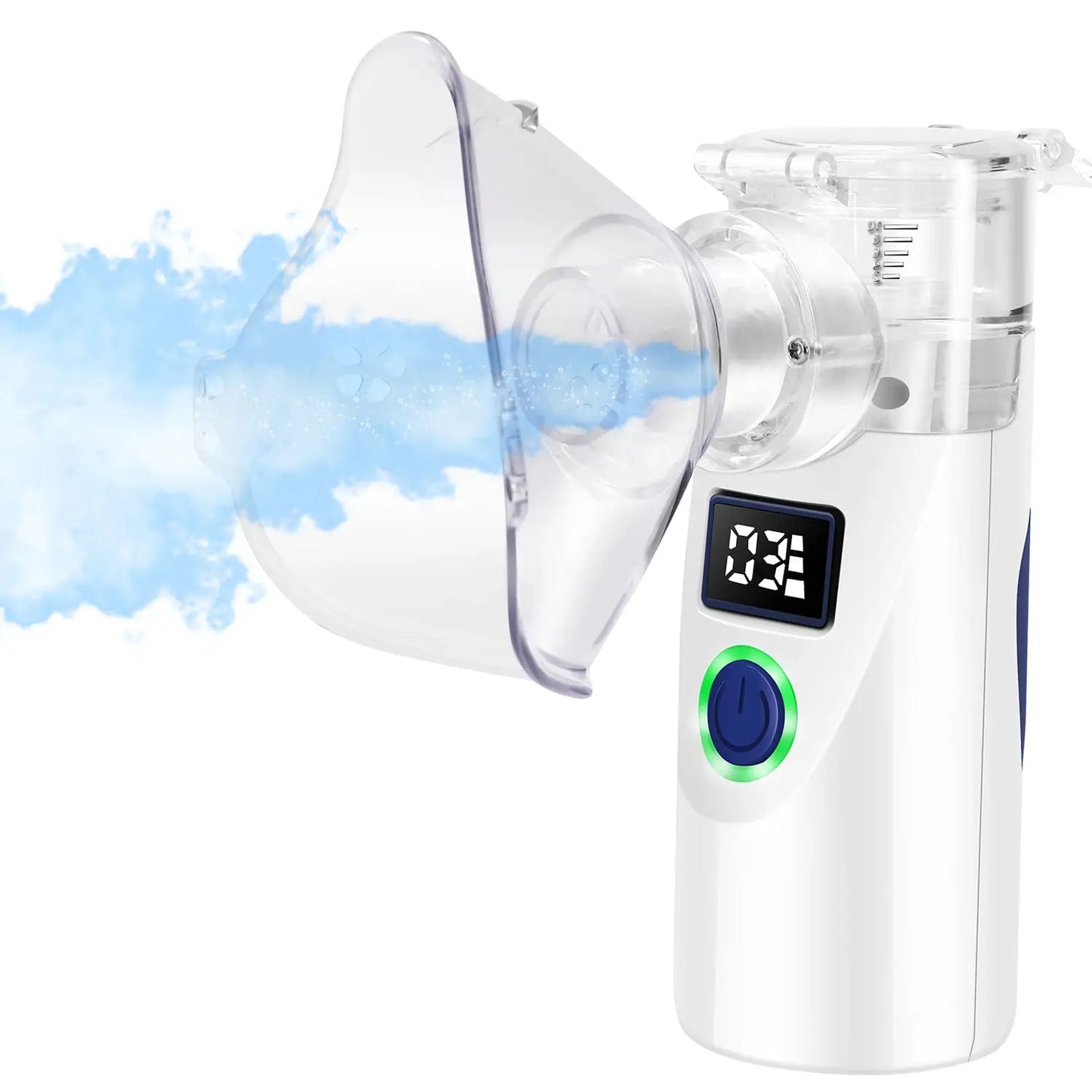 Mini Portable Facial Steamer | Nano Cold Spray | Dry Battery Power