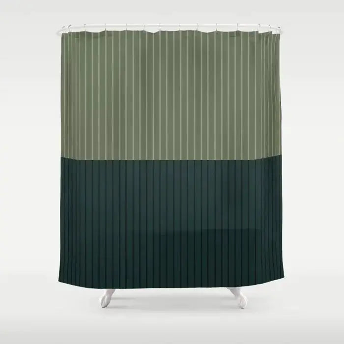 Simple Colorful Lines Modern Fashion Pattern Shower Curtain Home Decoration Creative Personalized Shower Curtains from PriceLows™