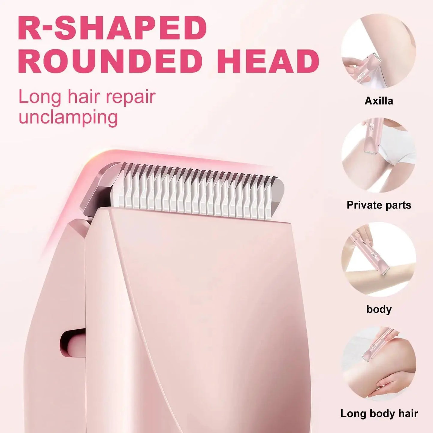 2 in 1 Electric Hair Trimmer | Waterproof Wet And Dry | 60 Min Battery