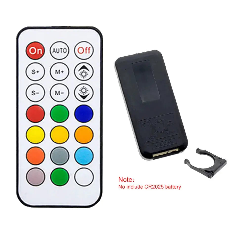 WS2811 WS2812B Led Pixels Strip Light Controller WS2812 USB/DC MINI 3Keys RF 14/17/21Keys Led Tape Remote Controller DC5-24V from PriceLows™