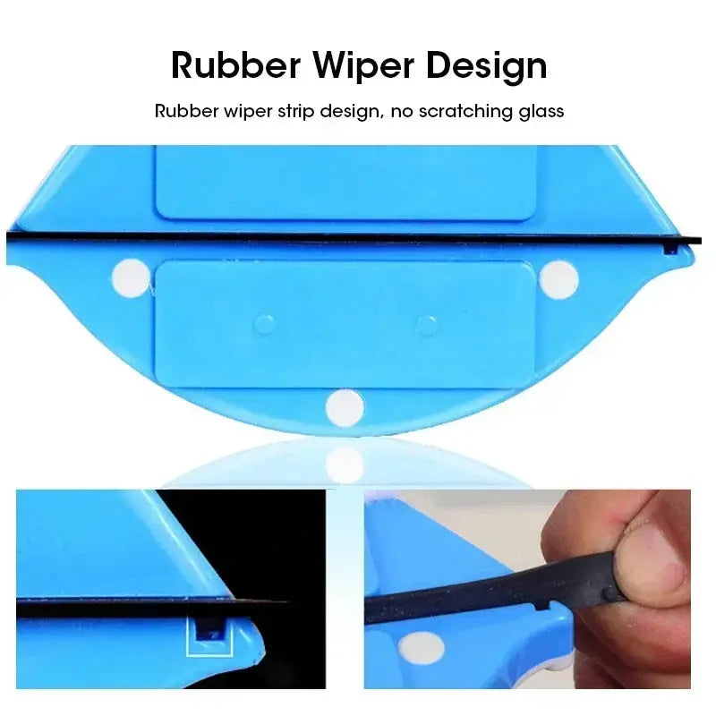 Magnetic Glass Cleaner | Dual Sided | Automatic Drainage | Universal Fit