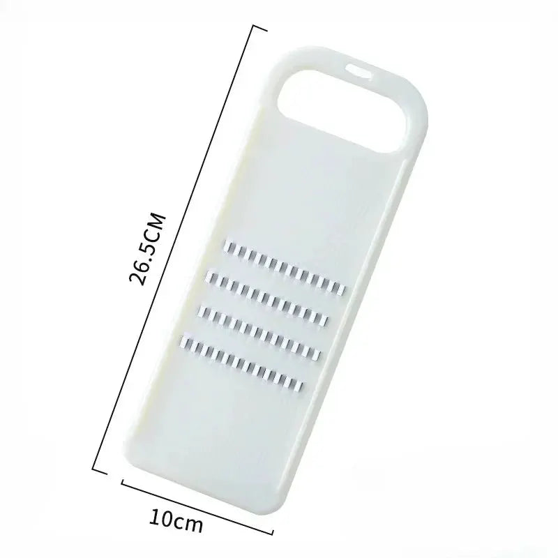 Manual Vegetable Grater | Stainless Steel Blades | Adjustable Slicer
