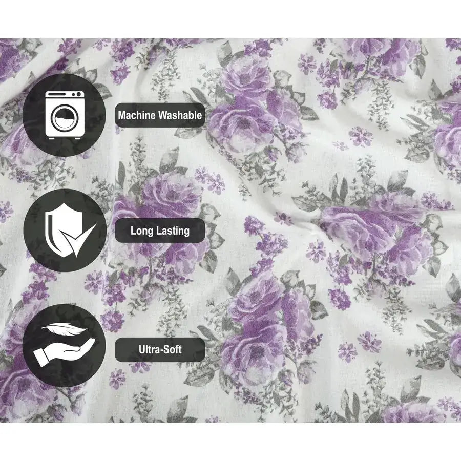 4 Piece 100 Cotton Flannel Sheets Queen Size Bed Set Warm amp Extra Soft Deep Pockets, Breathable, All Seasons Comfy Double Brus from PriceLows™