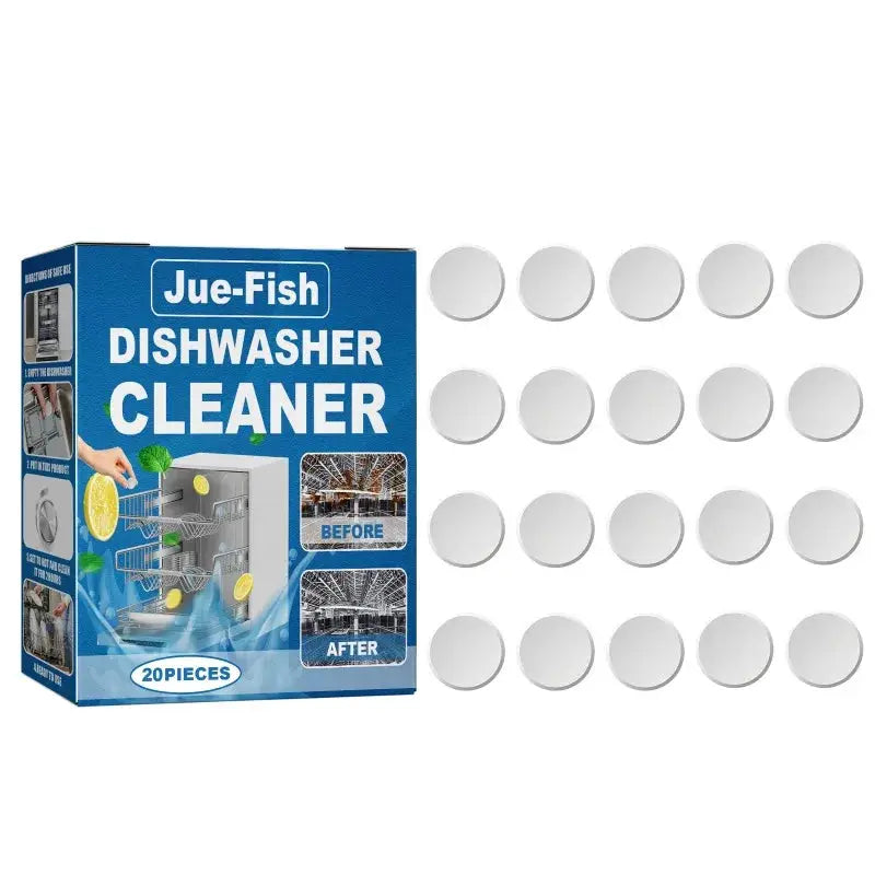 Dishwasher Cleaning Tablets | Stain Removal | Descaling Power | Universal Fit