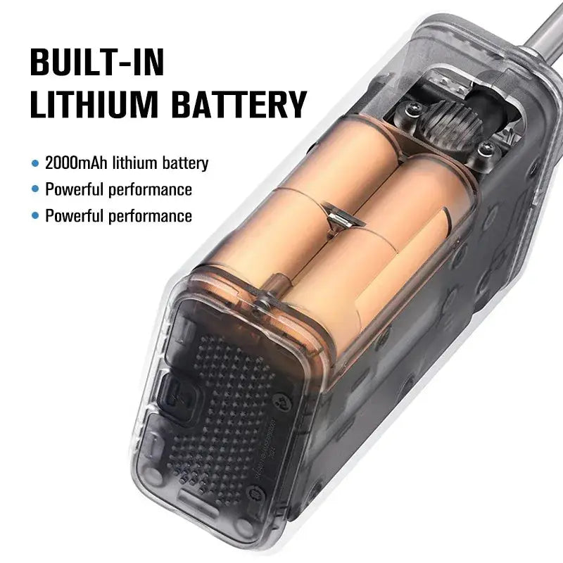 Air Pump | 2000mAh Battery | Portable Cordless | For Bicycle Car Ball