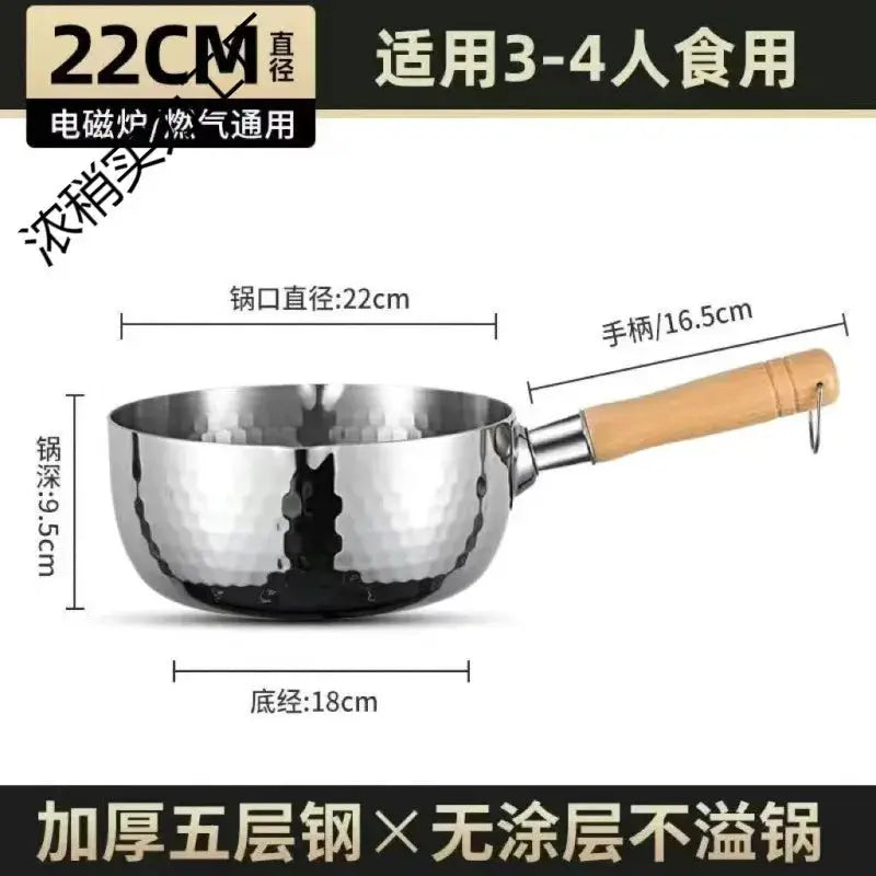 Milk Pot With Nonstick Coating | Stainless Steel | Food Grade