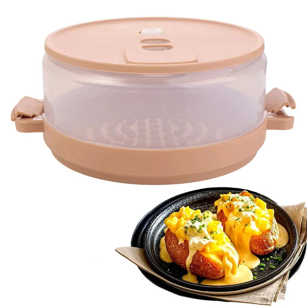 Microwave Potato Cooker | ABS Plastic | Size 25.3x18.8x9.5 cm | Color Clear