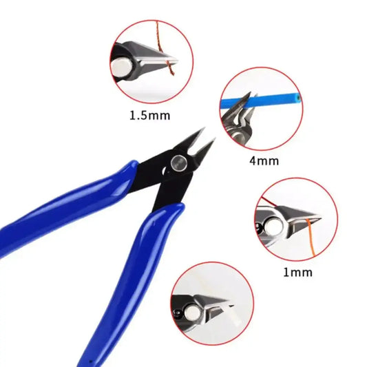 Electrical Wire Cable Cutters Cutting Side Snips Flush Pliers Nipper Anti-slip Rubber Mini Diagonal Pliers Hand Tools from PriceLows™