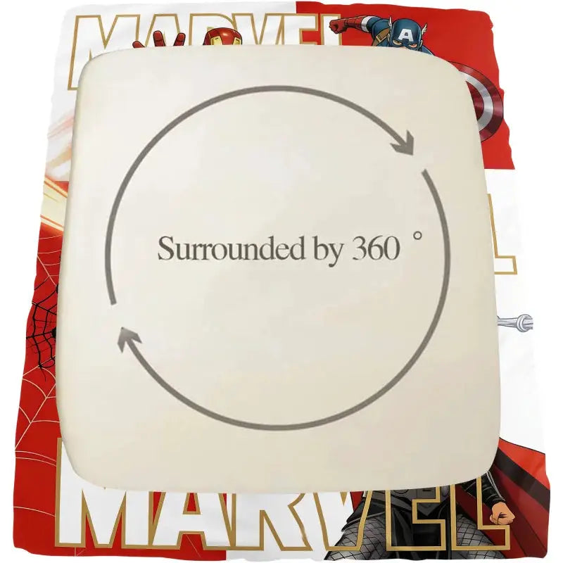 3Pcs Marvel Superhero Comic Panels Fitted Sheet Set-Marvel fan & Boys' Room Trendy Bedding-Soft Deep Pocket Mattress Protector from PriceLows™