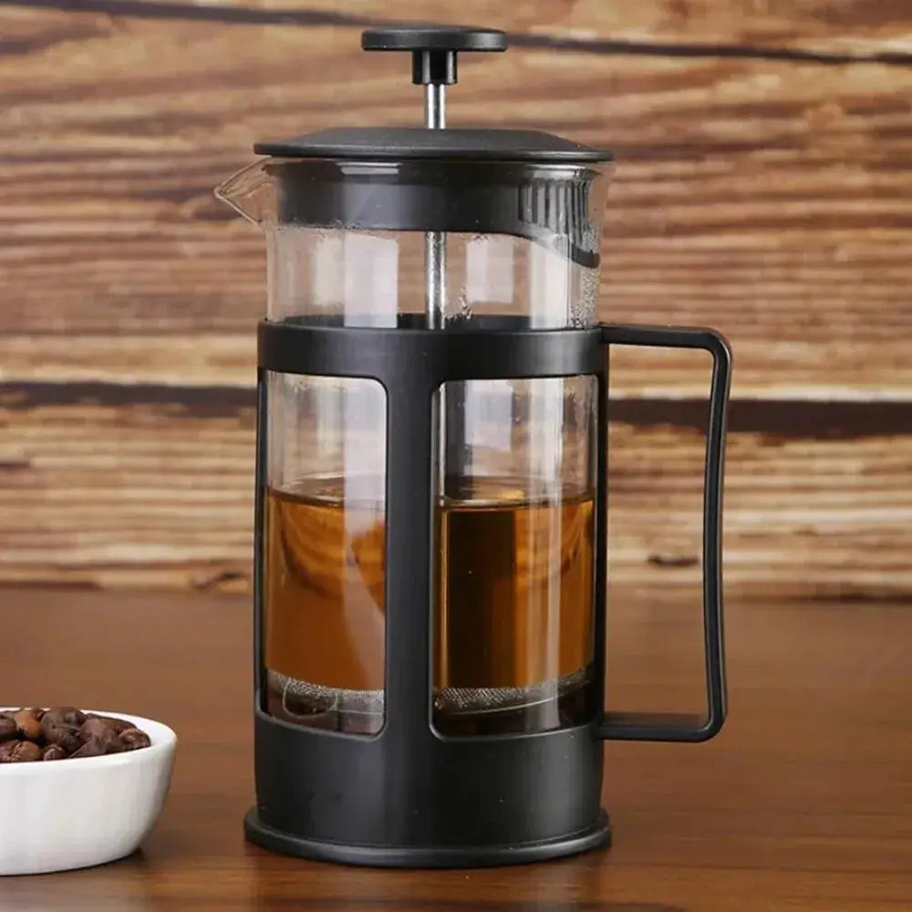 French Press Coffee Maker with Filter Multifunctional Coffee Brewer Heat Resistant Pour Over Coffee Tea Pot for Travel Camping from PriceLows™