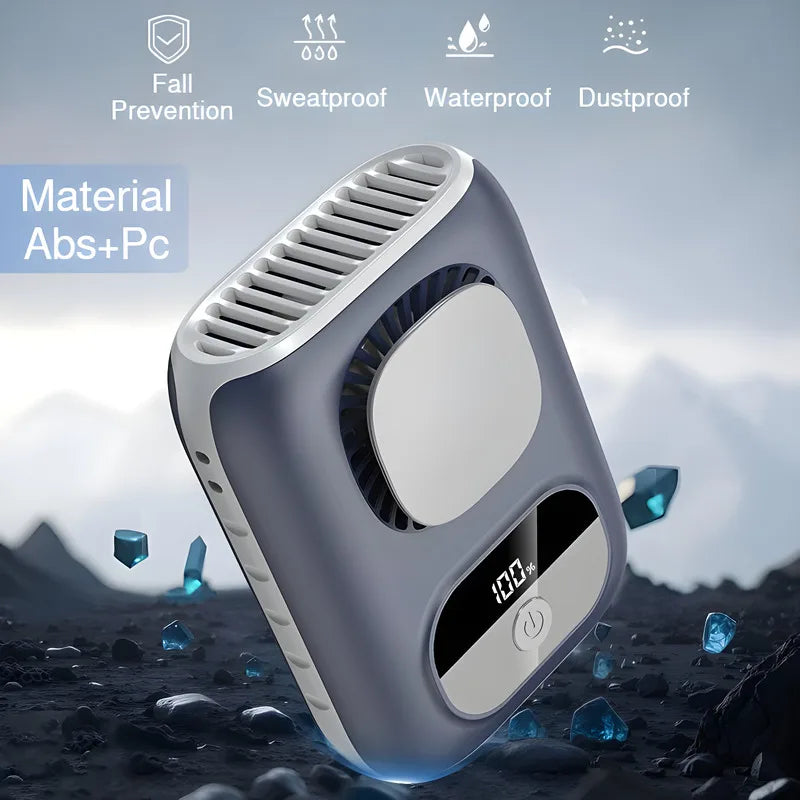 Waist Mounted Fan | Ultrathin 3cm Design | 4000mAh Battery