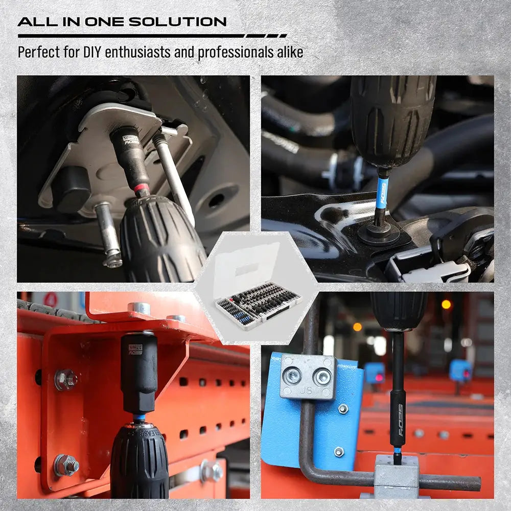 SEDY 80-Piece Premium Magnetic Impact Nut Driver Set Metric & SAE with Socket Adapters, Bit Holder, Wing Nut Driver, Power Bits from PriceLows™