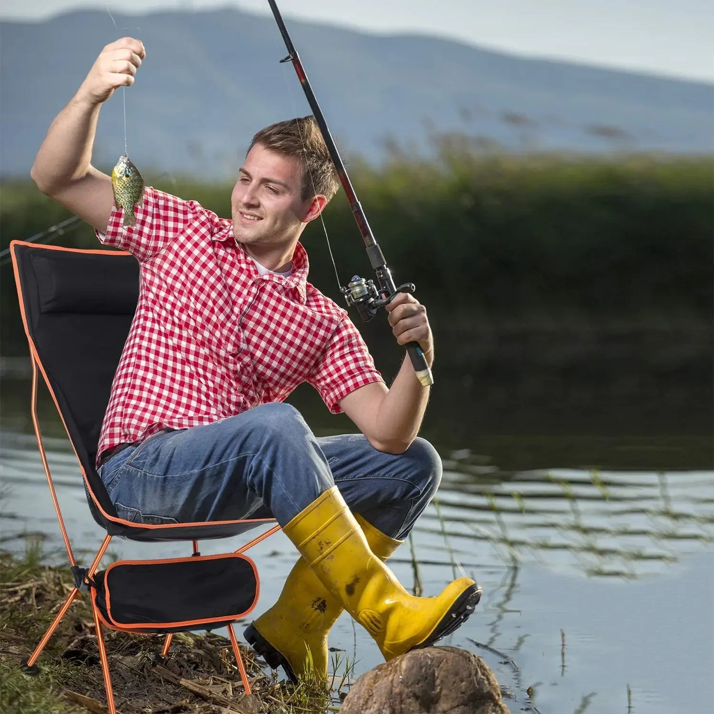 Camping Chair | Ultralight Folding | Oxford Fabric | 105 cm