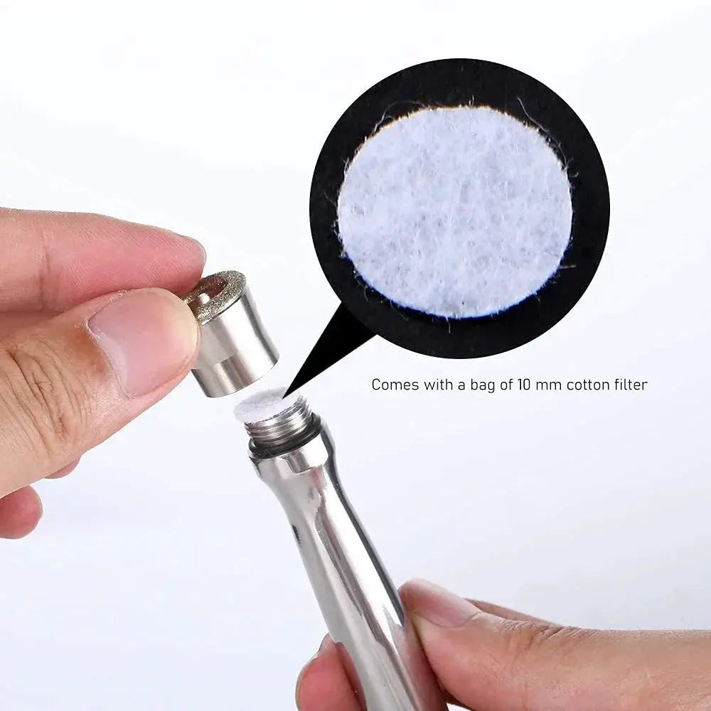 Diamond Microdermabrasion Tips | 9 Pack Wands And Nozzles For Skin Peeling