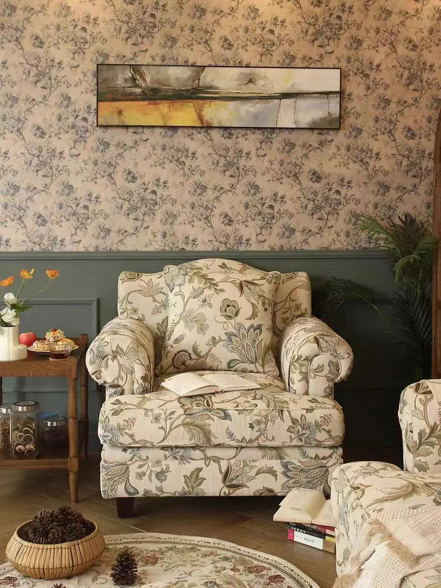 Sofa Set | Solid Wood Frame | Fabric Upholstery | Single, Double, Three-Seater