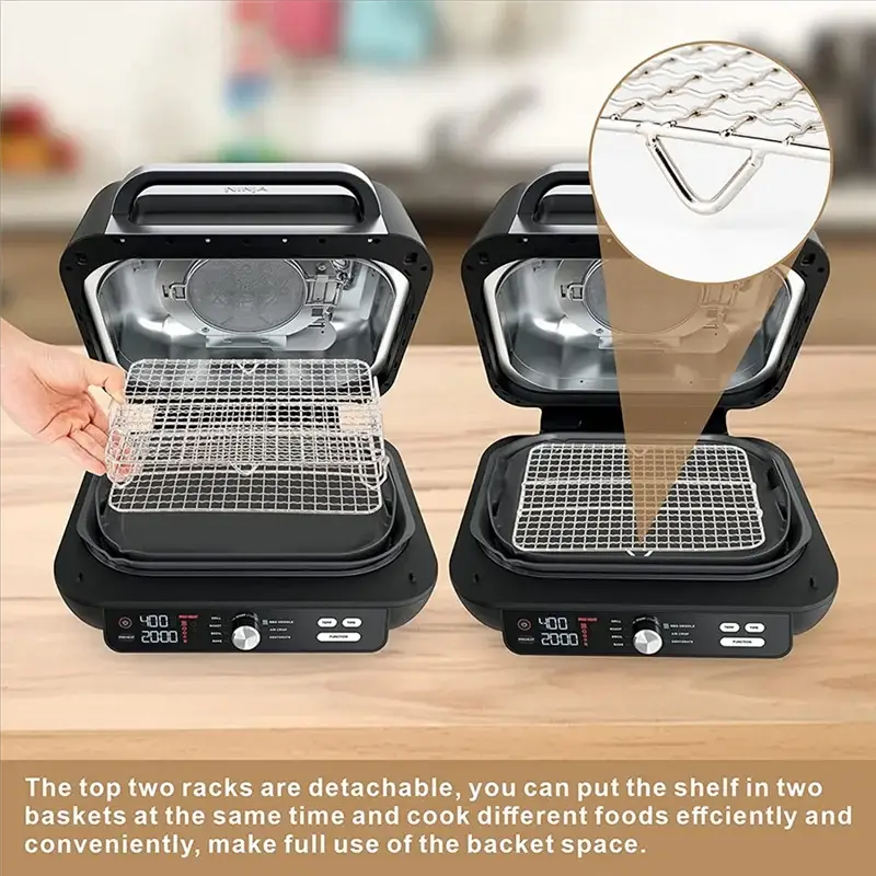 Air Fryer Rack | Three-Layer | Ninja Foodi XL Compatible | Accessories
