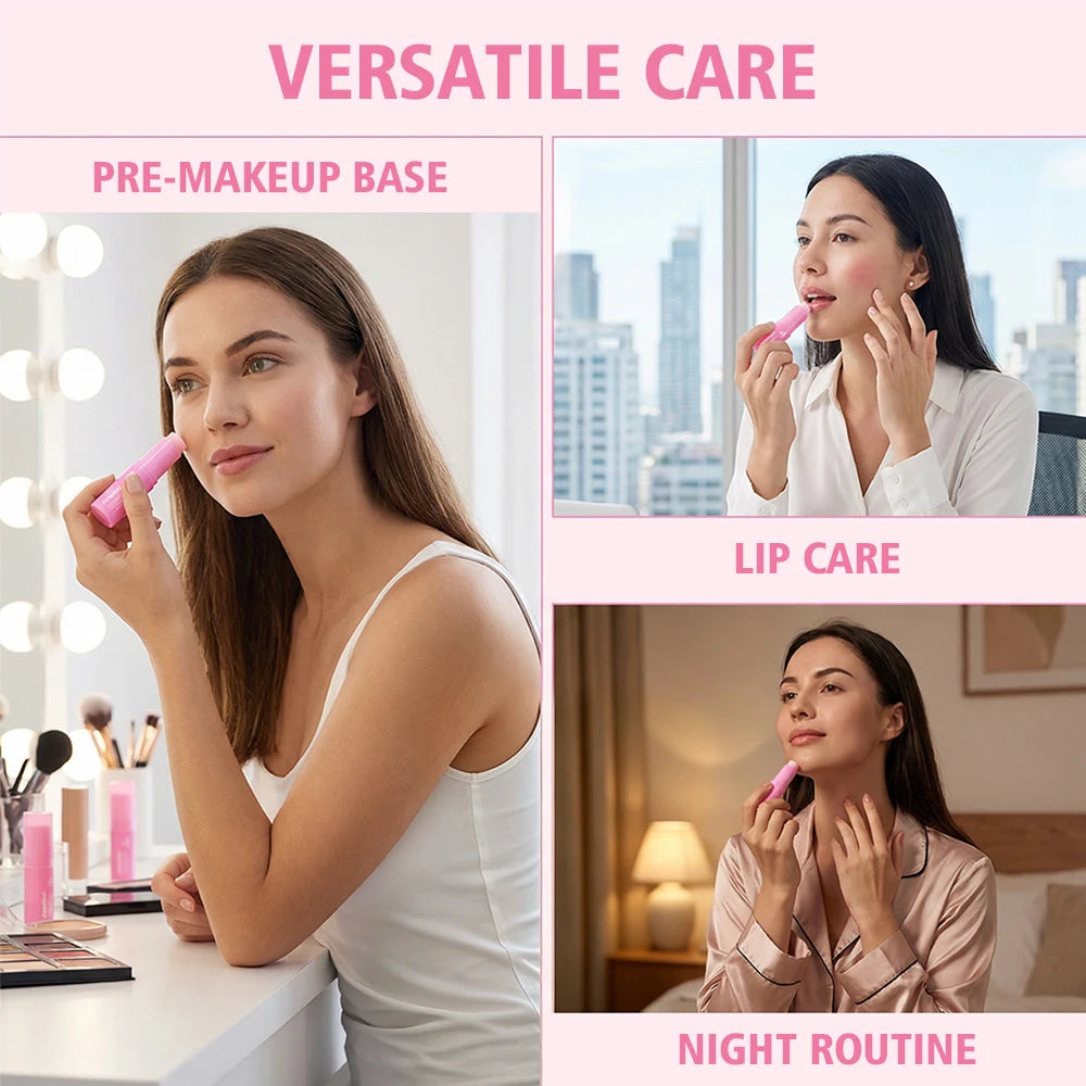 Collagen Balm Stick | PDRN Pink Blend | Deep Hydrating Glow | Face Eye Lip