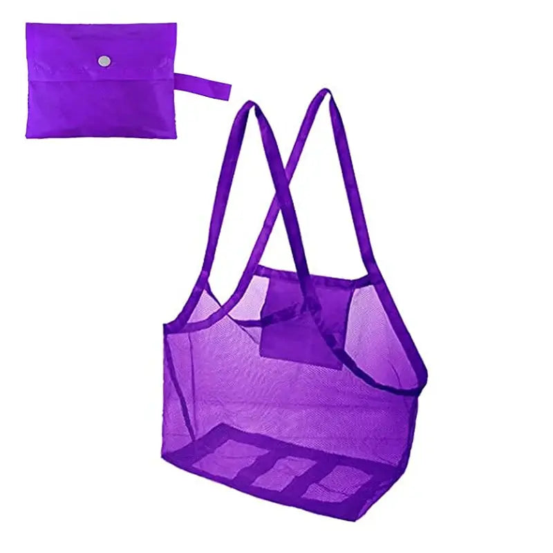 Children Sand Away Protable Mesh Bag Kids Toys Storage Bags Swimming Large Beach eco Bag Women Cosmetic Makeup Bag сумка женска from PriceLows™