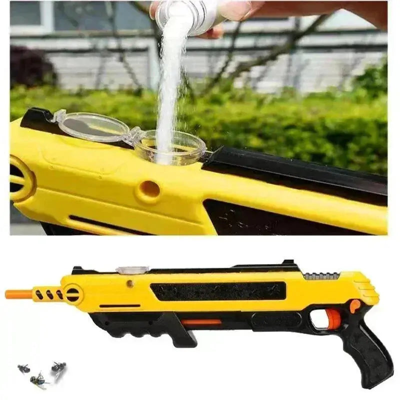 Manual Salt Powered Fly Shooting Gun With Laser Sight, 3.0 Version Insect Blaster Toy For Outdoor Pest Control Fun from PriceLows™